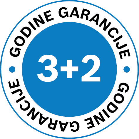 2 + 3 godine garancije Bosch 